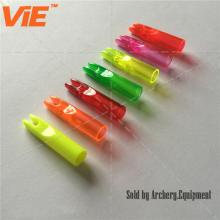 ViE Разноцветные хвостовики для открытой охоты Охотничий лук Из пластика Пластиковый наконечник подходит для древка диаметром 4.2 мм