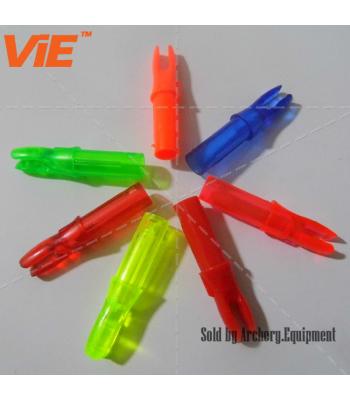 ViE Screw in Outdoor Hunting Archery Internal Plastic Arrow Nocks Fit Diameter 6.2mm Shaft