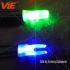 ViE Mutil-Color Plastic Screw in Luminous LED Lighted Hunting Arrow Nocks Fit Diameter 6.2mm Shaft