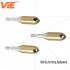 ViE 120 Grain Stainless Steel Whistle Copper Broadhead Arrowheads -6 pack
