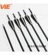 ViE 31 inch Spine 300 Aluminum Shaft Arrows with 4 inch TPU Material Vane -12 pack