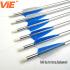 ViE 30 inch Aluminum Arrow Shaft with 4 inch TPU Material Vane -12 pack ViE 30 inch Aluminum Arrow Shaft with 4 inch TPU Material Vane -12 pack