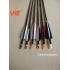 ViE 32 inch Spine 450 Aluminum Shaft Arrows with 4 inch Turkey Feathers Material Vane -12 pack ViE 32 inch Spine 450 Aluminum Shaft Arrows with 4 inch Turkey Feathers Material Vane -12 pack