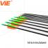 ViE 79 см Жесткость 800 Древко из стекловолокна Стрелы с тройным оперением Пластиковые перья С прицелом-12 шт
