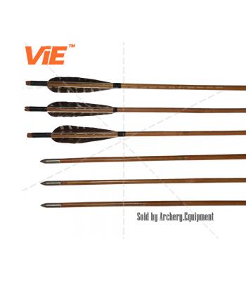 ViE 84-89 см Стрелы выемкой и с четверным оперением Индюшиные перья Материал Перо-12 шт