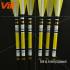 ViE 80 см Жесткость 500 Карбоновое древко Стрелы с ТПУ Материал перо-12 шт