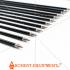30inch Target Hunting Arrows Fiberglass Arrow with Replaceable Arrowhead Spine 500 for Recurve/Coumpond Bows