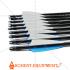 30inch Target Hunting Arrows Fiberglass Arrow with Replaceable Arrowhead Spine 500 for Recurve/Coumpond Bows
