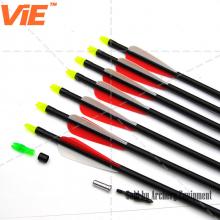 ViE 30 inch Spine 450 Fiberglass Shaft Arrows 3 inches Plastic Material Vane -12 pack ViE 30 inch Spine 450 Fiberglass Shaft Arrows 3 inches Plastic Material Vane -12 pack