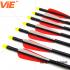 ViE 30 inch Spine 450 Fiberglass Shaft Arrows 3 inches Plastic Material Vane -12 pack ViE 30 inch Spine 450 Fiberglass Shaft Arrows 3 inches Plastic Material Vane -12 pack