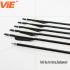ViE 31 inch Spine 500 Fiberglass Shaft Arrows with 3 inches Plastic Material Vane -12 pack ViE 31 inch Spine 500 Fiberglass Shaft Arrows with 3 inches Plastic Material Vane -12 pack