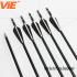 ViE 31 inch Spine 500 Fiberglass Shaft Arrows with 3 inches Plastic Material Vane -12 pack ViE 31 inch Spine 500 Fiberglass Shaft Arrows with 3 inches Plastic Material Vane -12 pack