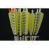 ViE 31 inch Wood Shaft Arrows with 4 inch Turkey Feathers Material Vane -12 pack