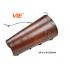 ViE Brown Traditional Cow Leather Arm Protector Archery Arm Guard